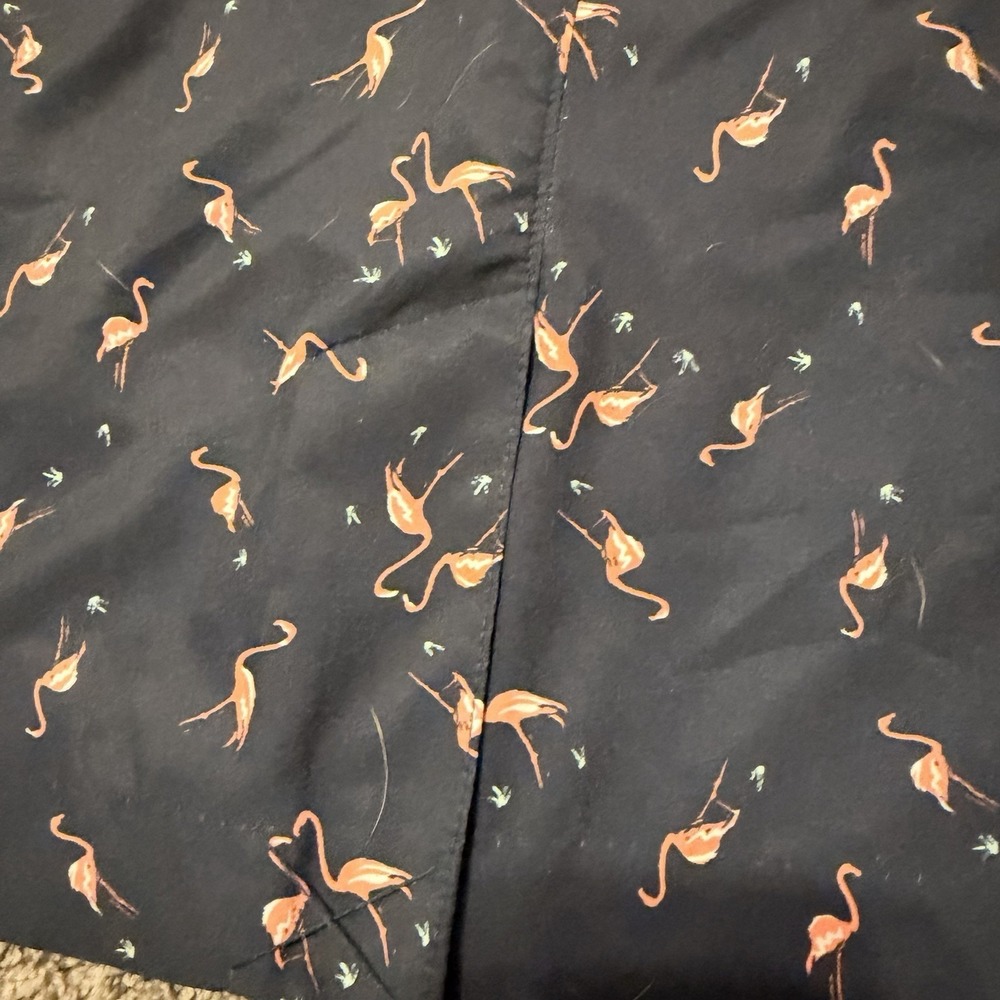Flirty Women's Fun Flamingo Print IZOD Golf Skort Athleisure Size 14 - Picture 14 of 16